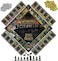 Monopoly board game by Hasbro Gaming: The Lord of the Rings Edition. Inspired by the film trilogy, play as a member of the Fellowship. For ages 8 and up