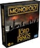 Monopoly board game by Hasbro Gaming: The Lord of the Rings Edition. Inspired by the film trilogy, play as a member of the Fellowship. For ages 8 and up