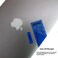 TamperSTOP Tamper Seals Set - 50 Pieces of Stickers/Labels/Stickers/Stickers for Expensive Surfaces or Reusable Pack (Blue, L 35 x 120 mm, Triple Serial Numbers).