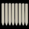 Uoeo 8 Pack Bone Folder for Crafts, Folding, Crinkling, Paper and Scrapbooking for Leather Crafts, Paper Bookbinding and Card Making, 8 Inch.