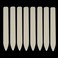Uoeo 8 Pack Bone Folder for Crafts, Folding, Crinkling, Paper and Scrapbooking for Leather Crafts, Paper Bookbinding and Card Making, 8 Inch.