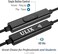 UliX YOLEX Ryder Wired In-Ear Headphones, Headphones with Microphone, Headphones with Anti-Tangle Braided Cable, 48 Ohm Bass Speaker, for iPhone, iPad, Samsung, PC and Laptop.