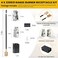 AMI PARTS MP22YA Electric Range Burner Element Unit Set（2 pcs MP21YA 8"2 pcs MP15YA 6"with 4pcs 330031 Range Burner Receptacle Kit Fit for Whirl-pool Ken-more Stoves Replace WP660532, WP660533.