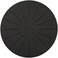 Lazy K Induction Cooktop Mat - Silicone Fiberglass Scratch Protector - for Magnetic Stove - Non Slip Pads to Prevent Pots from Sliding During CookingBlack (7. 8inches.