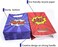 KALEFO 24 Pack Superhero Party Supplies Treat Bags Kids Birthday Party Recyclable Cookie Candy Paper Favor Bags.