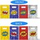 KALEFO 24 Pack Superhero Party Supplies Treat Bags Kids Birthday Party Recyclable Cookie Candy Paper Favor Bags.