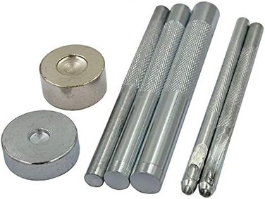 DGOL Snap Rivet Setter Kit 7pcs Rivet Setter DGOL-AT119.