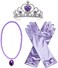 Yosbabe Princess Mermaid Wig Ariel Braid Princess Mermaid Ariel Dress Up Halloween Costume Cosplay Accessories for Kids Girls.