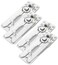 HOWDIA 4 Pack Sectional Couch Connector with Screws.