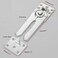 HOWDIA 4 Pack Sectional Couch Connector with Screws.