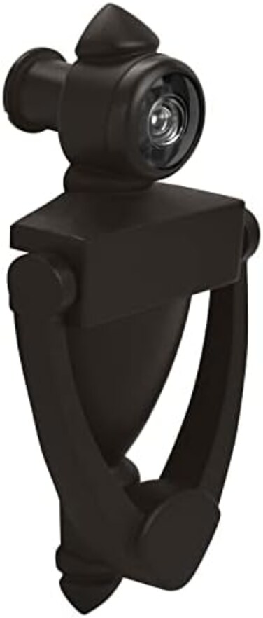 NUK3Y PRODUCTS K3 Door KnockerViewer, 9/16 in. Bore, 220° View Angle (5-1/2” Height, Oiled Rubbed Bronze.