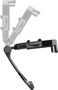Mount Plus MP-APM-03-01 Top Shelf TV 5-inch Wide Flat Panel Adjustable Clip Mount Holder for Streaming Device, Media Boxes, Speakers and and More (1 Pack 5 Inch.