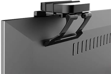Mount Plus MP-APM-03-01 Top Shelf TV 5-inch Wide Flat Panel Adjustable Clip Mount Holder for Streaming Device, Media Boxes, Speakers and and More (1 Pack 5 Inch.