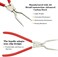 Sporthfish 383EER4004A Washing Machine Inner/Outer Spring Expansion Removal Tool, Suitable for 4986ER0004F/B/G Door Boot,Suitable for LG and Samsung TJTSE-1 1268535, EA3569695, AH3569695,PS3569695-Red