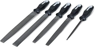 Nicholson Crescent 5 Piece General Purpose File Set with Ergonomic Handles22040HNNN.