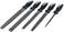 Nicholson Crescent 5 Piece General Purpose File Set with Ergonomic Handles22040HNNN.