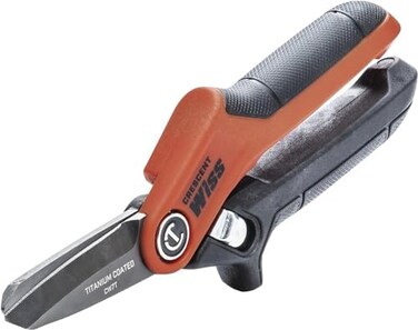 Wiss CW7T 191mm / 7-1/2in Titanium Coated Tradesman Utility Shears, Multi Color.