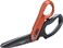 Wiss CW10T Titanium Coated Offset Right Hand Tradesman Shears, 254mm, Multi, One Size.