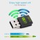 Auscoumer USB WiFi Bluetooth Adapter 600Mbps Dual Band 2. 4/5Ghz Wireless Network External Receiver Mini WiFi Dongle for PC/Laptop/Desktop.