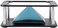 fosa 3D Holographic Display Stands,Projector 3. 5-6inch Mobile Smartphone Hologram Bracket,360 images Holographic Display Stands Projector,for Ad Display/Cartoon Interaction/Entertainment/Gift.
