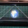 fosa 3D Holographic Display Stands,Projector 3. 5-6inch Mobile Smartphone Hologram Bracket,360 images Holographic Display Stands Projector,for Ad Display/Cartoon Interaction/Entertainment/Gift.