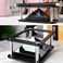 fosa 3D Holographic Display Stands,Projector 3. 5-6inch Mobile Smartphone Hologram Bracket,360 images Holographic Display Stands Projector,for Ad Display/Cartoon Interaction/Entertainment/Gift.