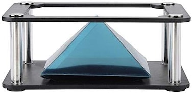 fosa 3D Holographic Display Stands,Projector 3. 5-6inch Mobile Smartphone Hologram Bracket,360 images Holographic Display Stands Projector,for Ad Display/Cartoon Interaction/Entertainment/Gift.