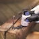 EZARC Carbide Oscillating Saw Blades, Multitool Blades Quick Release for Hard Material, Hardened Metal, Nails, Bolts and Screws, 3-Pack.