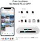 SUNTRSI SD Card Reader for i-Phone i-Pad and Camera with Dual Slot for SD and TF Memory Cards, SD Card Reader, No Need for Applications, Plug and Play.