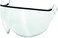 KASK -visor V2 Plus for protective helmets, plasma, HP anti-fog and scratch resistant, suitable for spectacle wearers, various designs, Clear.
