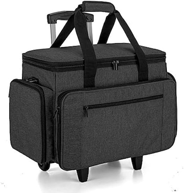 Luxja Sewing Machine Bag with Removable Padding Pad, Sewing Machine Carry Case with Pockets for Range of Sewing Machines and Sewing Accessories.
