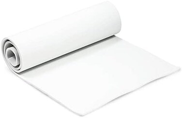 Bright Creations White EVA Foam Sheets Roll, for Cosplay, Costumes, Crafts, DIY Projects (5mm, 13. 75 x 38. 9 in.