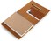 WANDERINGS Refillable A5 Leather Journal 6 Ring Binder Organizer with Pockets (22cm x 15cm.