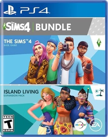 حزمة The Sims 4 Plus Island Living من Electronic Arts - بلاي ستيشن 4.