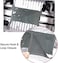 GigabitBest 20 24 28 30 Inch Clear Suitcase Luggage Protector Cover Tsa Approved Waterproof PVC Thicken Transparent Full Clear Suitcase Protector Cover Travel Case 3 Pieces Set, Full Clear, XL (30-31.