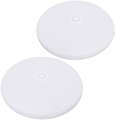 Facon 2-Pack Ultra Slim 4. 5'' 12V RV Puck Lights w/Switch, 3400K Warm White LED Interior Lights for RVs, Camper Van, Boats, 12V Dome Light Fixture &ndash; cETL Certified.