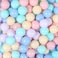 TRENDBOX Ball Pit Balls 100 - Macaron Colors Pit Balls Non-Toxic Free BPA Soft Plastic Balls for Ball Pit Play Tent Baby Playhouse Pool Birthday Party Decoration.