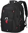 NUBILY Laptop Backpack 17 inch College Business Travel Backpacks for Men Black.