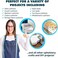 Foamma 6" x 22" x 22" High Density Upholstery Foam Padding, Thick-Custom Pillow, Chair, and Couch Cushion Replacement Foam, Craft Foam Upholstery Supplies, Foam Pad for Cushions and Seat Repair.