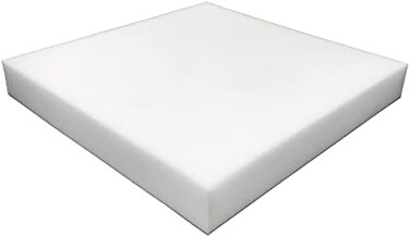Foamma 6" x 22" x 22" High Density Upholstery Foam Padding, Thick-Custom Pillow, Chair, and Couch Cushion Replacement Foam, Craft Foam Upholstery Supplies, Foam Pad for Cushions and Seat Repair.
