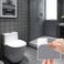 Jaxbo Holoras 50pcs Bathroom/Kitchen Tile Transfer Stickers, Stick on Wall Tile Peel and Stick Size 6 * 6 inches (Grey, 6 * 6 inches.