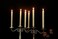 GenSwin Flameless Ivory Taper Candles Flickering with 10-Key Remote, Battery Operated Led Warm 3D Wick Light Window Candles Real Wax Pack of 6, Christmas Home Wedding Decor(0. 78 X 9. 64 Inch.