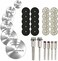 shengbenhao Cutting Discs for Dremel Rotary Tool, Diamond Metal Wood Cutting Wheels for Dremel, Circular Saw Blades, Resin Cutting Discs, Diamond Cutting Wheels.