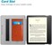 CaseBot Stand Case for All-New Kindle Oasis (10th Generation, 2019 Release and 9th Generation, 2017 Release- Premium PU Leather Sleeve Cover with Card Slot and Hand Strap EKAP012BUS.