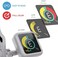 KLIQ Music Gear KLIQ UberTuner - Professional Clip-On Tuner for All Instruments (multi-key modes- with Guitar, Ukulele, Violin, BassChromatic Tuning Modes, White (Special Edition(also for Mandolin and