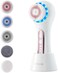 Umickoo Face Scrubber Exfoliator,Facial Cleansing Brush Rechargeable IPX7 Waterproof with 5 Brush Heads,Electric Face Spin Brush for Exfoliating, Massaging and Deep Cleansing.