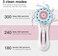 Umickoo Face Scrubber Exfoliator,Facial Cleansing Brush Rechargeable IPX7 Waterproof with 5 Brush Heads,Electric Face Spin Brush for Exfoliating, Massaging and Deep Cleansing.