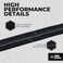Tough Headband Elastic Thin Sports Headbands - Athletic Non Slip Skinny Headbands for Women Men Boys Girls Kids- 6-Pack Silicone Grip Hairband Mini Sweat Band, Great for Workouts.