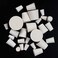 Newflager 26 Pack Solid Rubber Stopper, White Lab Plug, 000- 8Sizes Assortment, 11 Assorted Sizes.