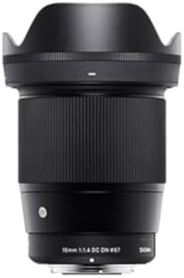 Sigma 16mm F1. 4 Dc DN (CCanon M Mount For Canon M Series Mirrorless Camera.